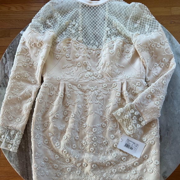 Valentino Cream/White Cocktail Dress